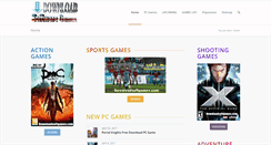 Desktop Screenshot of downloadsoftgames.com